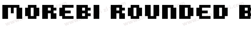 Morebi Rounded Bold字体转换